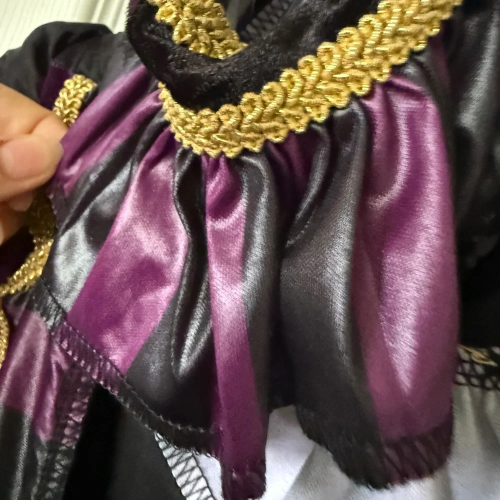 Purple and Black Kids Pirate Costume